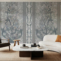 Plant Fantasy Ornament, Stone Mural Wallpaper - room preview 04
