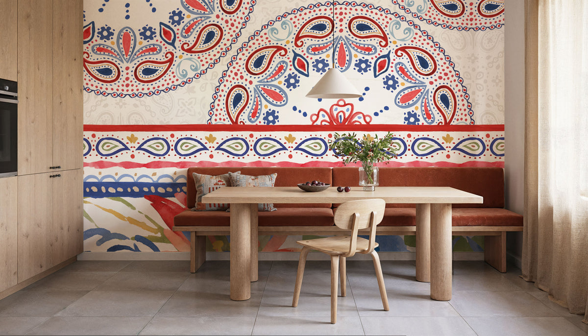 Festive Summer II Mural Wallpaper - room preview 04