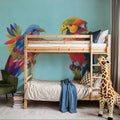 Birds of Paradise V Mural Wallpaper - room preview 04