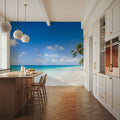 Fakarava Beach Mural Wallpaper - room preview 04