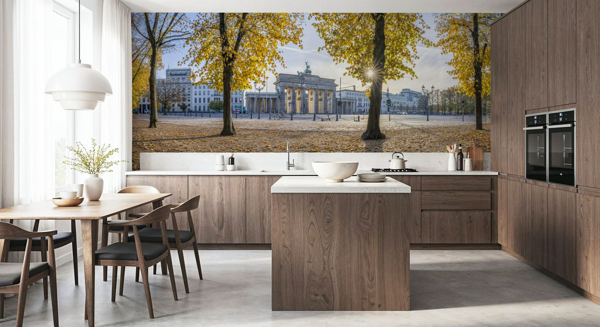 Brandenburg in Fall Mural Wallpaper - room preview 04