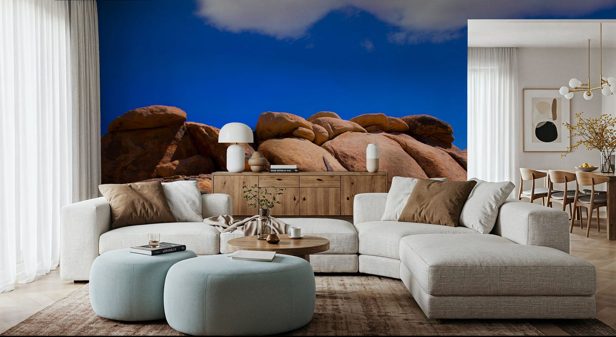 Joshua Tree Blue I Mural Wallpaper - room preview 04