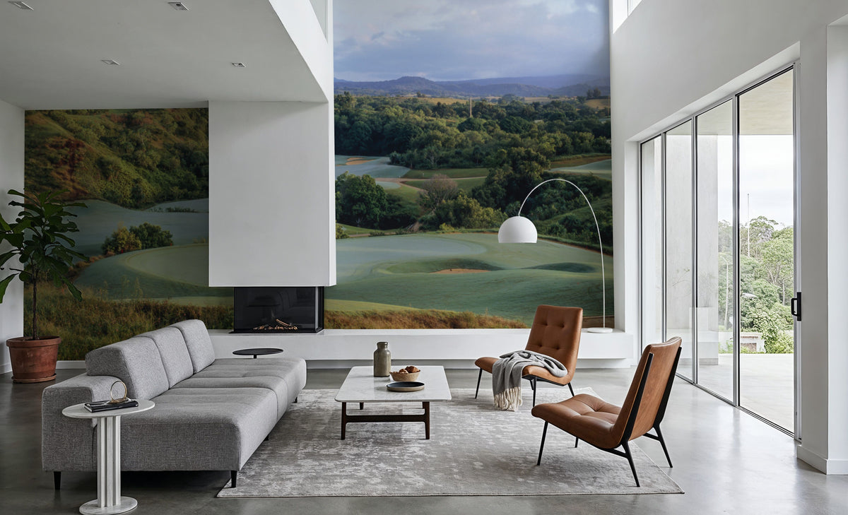 Kauai Island Golf Mural Wallpaper - room preview 04