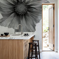 Wonderful Wildflowers II Neutral Mural Wallpaper - room preview 04