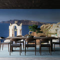 Oia Sunrise Mural Wallpaper - room preview 04