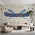 Otomi Lake I Mural Wallpaper - room preview 04