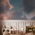 Blue Sky Moonrise Mural Wallpaper - room preview 04