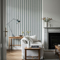 Les Andelys Vertical, Duck Egg Mural Wallpaper - room preview 04
