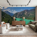 Diablo Lake III Mural Wallpaper - room preview 04