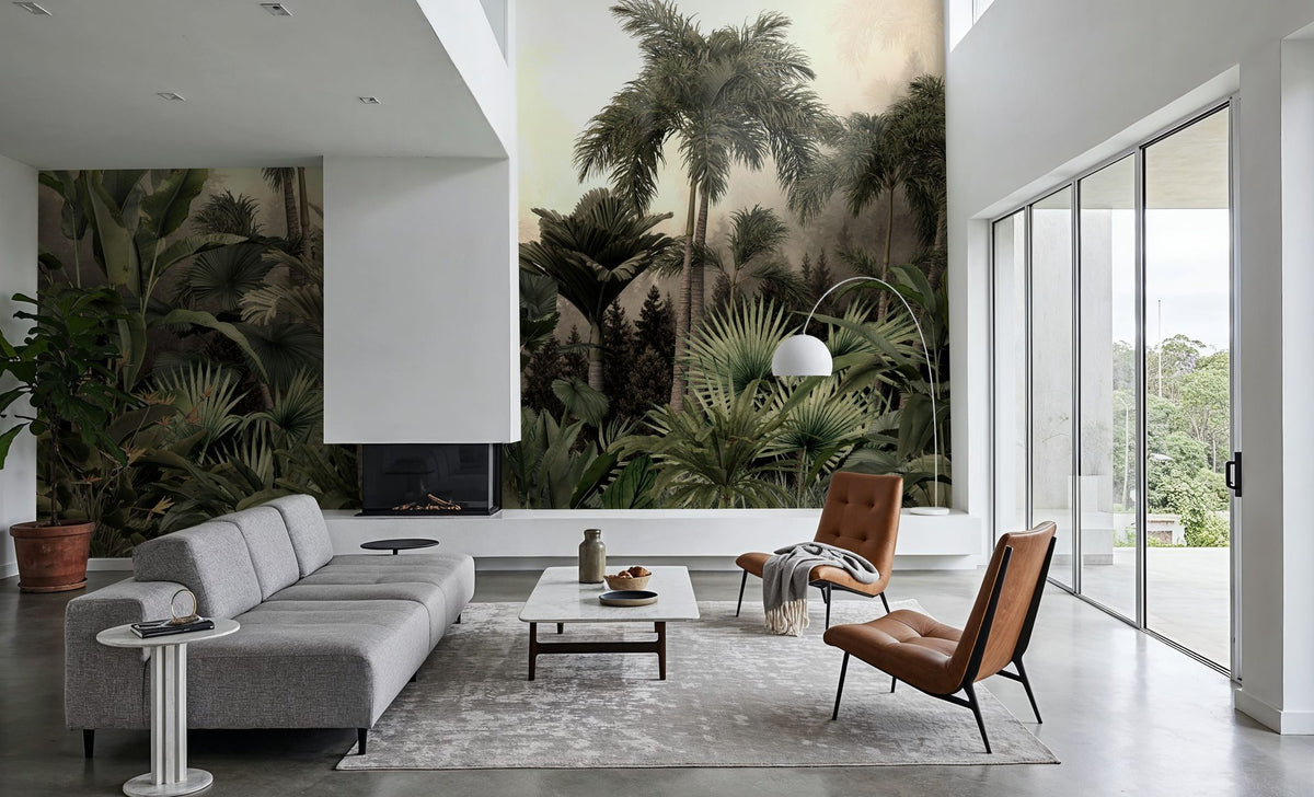 Rain Forest Mural Wallpaper - room preview 04