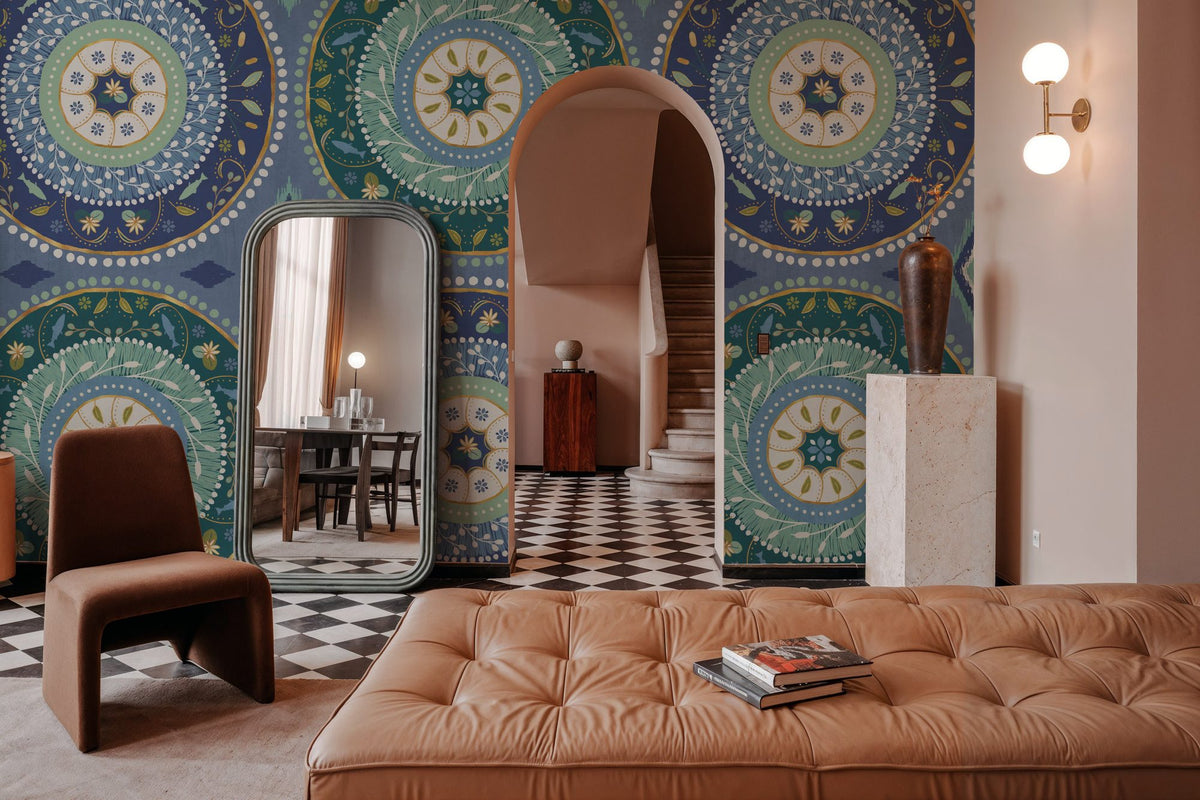 Otomi Lake X Mural Wallpaper - room preview 04