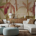 Orchids Cropped I Mural Wallpaper - room preview 04