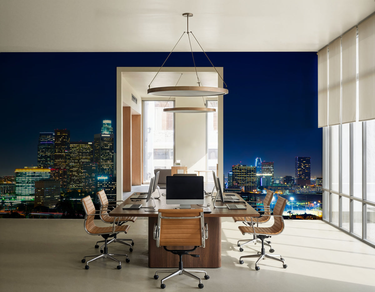 Downtown LA Mural Wallpaper - room preview 04