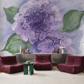 Dimensional Hydrangea I Mural Wallpaper - room preview 04