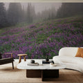 Heather Fields Mural Wallpaper - room preview 04