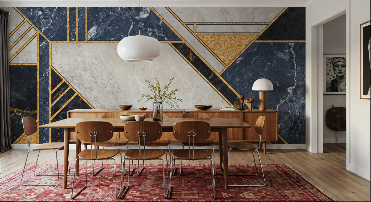 Dunand Stone Mural Wallpaper - room preview 04