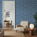 Light Blue Fields Mural Wallpaper - room preview 04