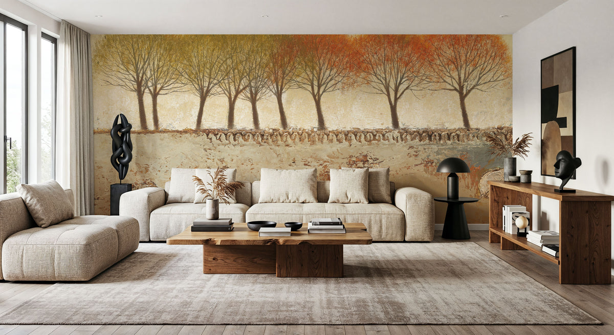 Field and Forest III Mural Wallpaper - room preview 04