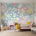 Enigma Leaves Mural Wallpaper - room preview 04