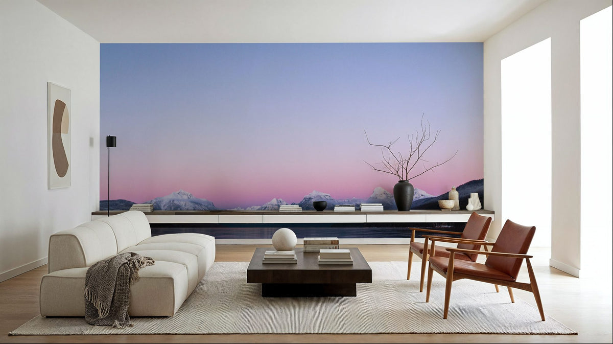 Post Sunset Mural Wallpaper - room preview 04