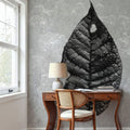 Frozen Leaf Mural Wallpaper - room preview 04
