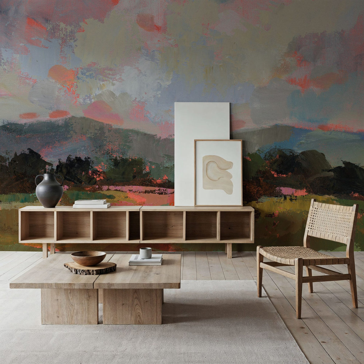 Sunset Hues II Mural Wallpaper - room preview 04