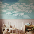 Sea Life II Mural Wallpaper - room preview 04