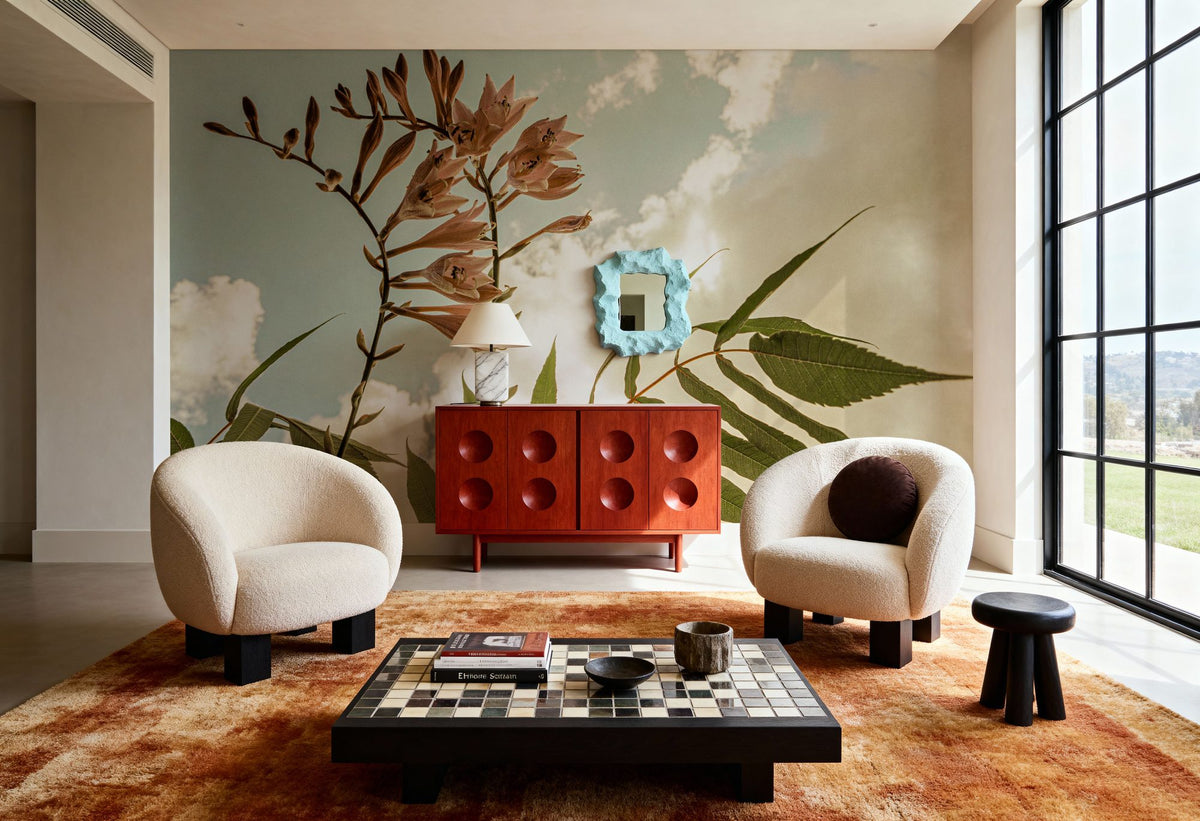 Reaching For the Sky Mural Wallpaper - room preview 04