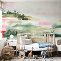 Midsummer Meadow IV Mural Wallpaper - room preview 04