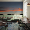 Mountain Twilight Mural Wallpaper - room preview 04