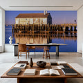 Harbor Reflection Mural Wallpaper - room preview 04