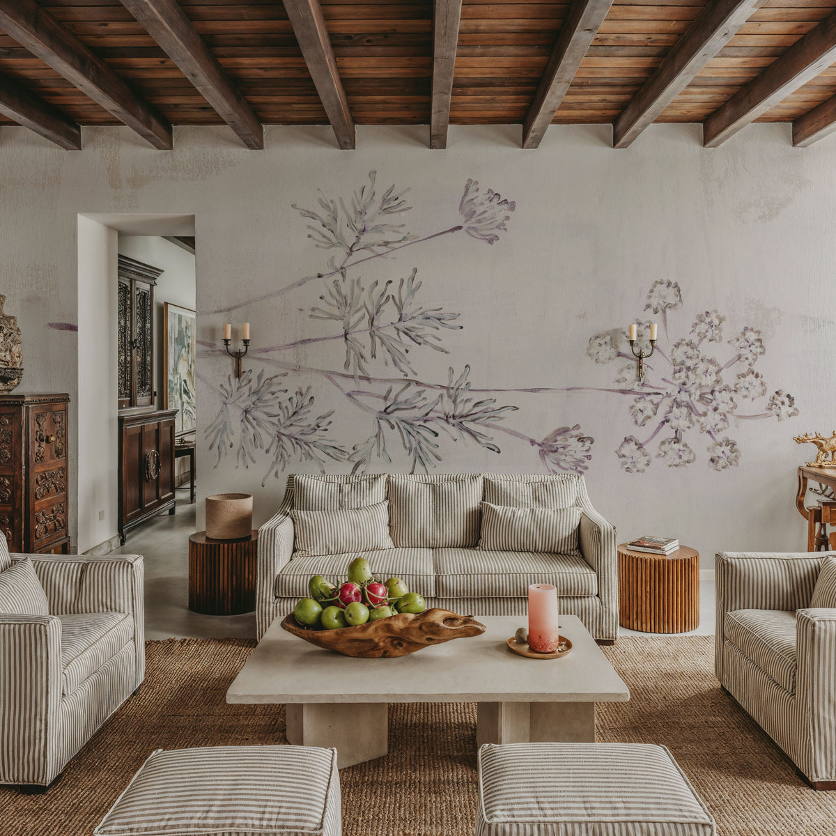 Delicate Meadow I Mural Wallpaper - room preview 04