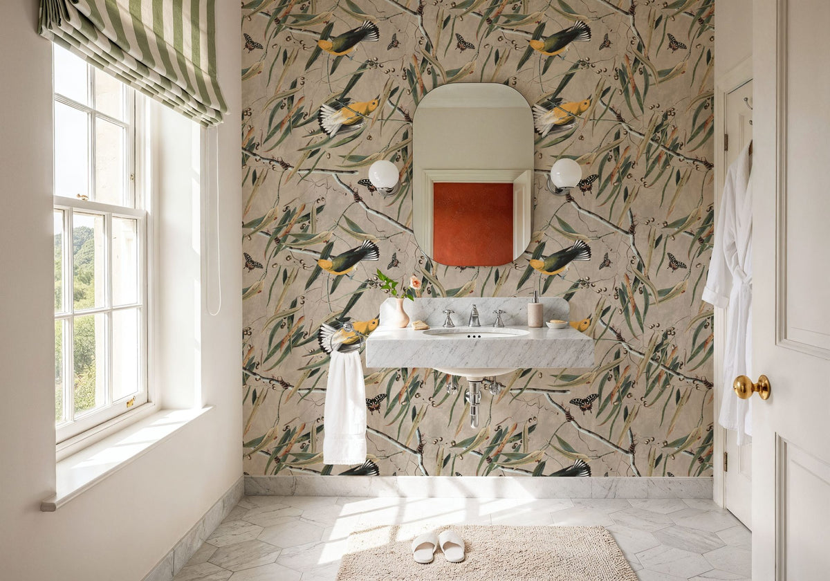 Olive Grove Mural Wallpaper - room preview 04