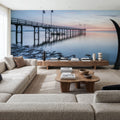 Wooden Pier Mural Wallpaper - room preview 04