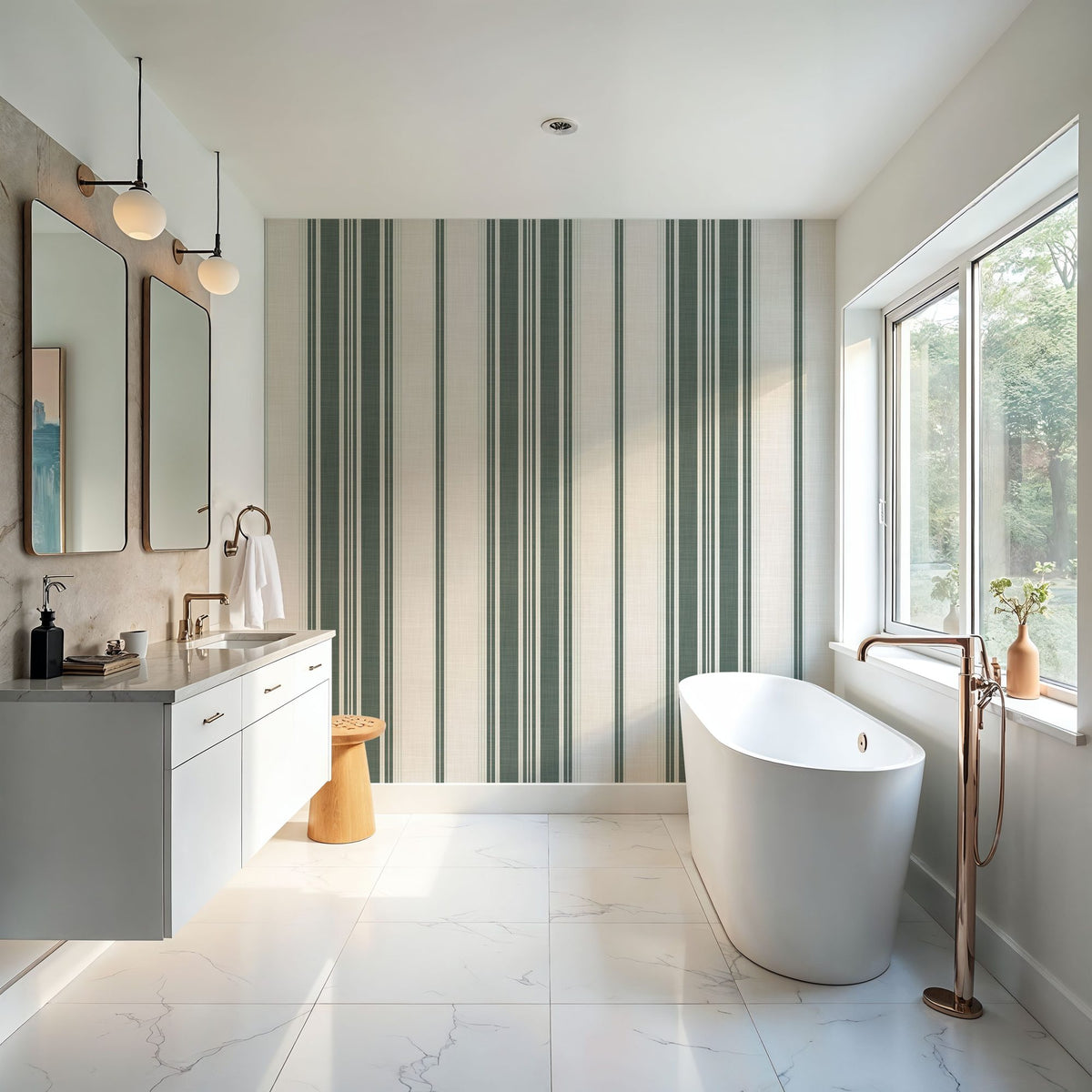 Sundborn Pine Mural Wallpaper - room preview 04
