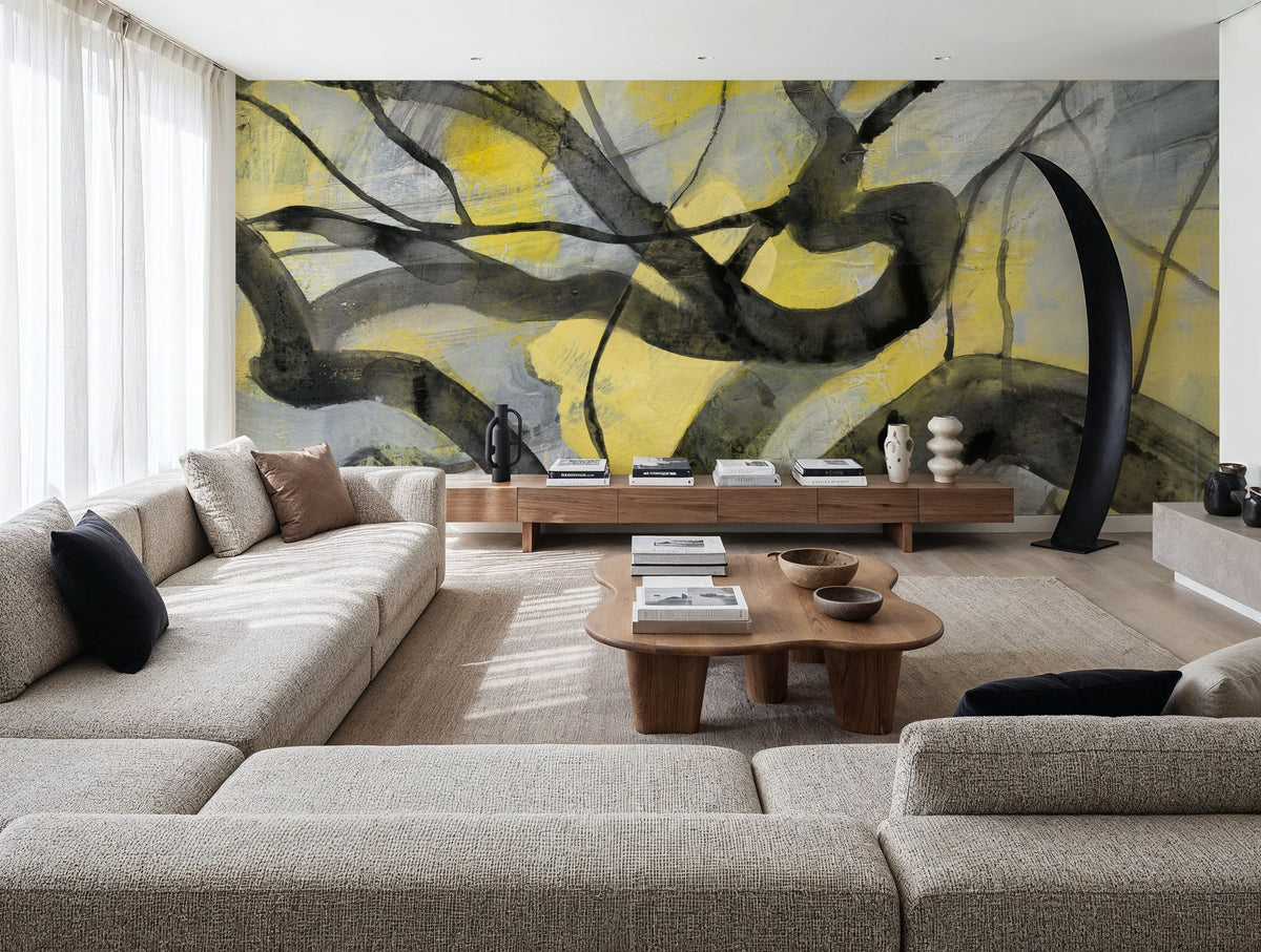 Twisted Trees Mural Wallpaper - room preview 04