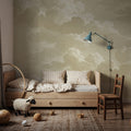 Intaglio Clouds, Sand Mural Wallpaper - room preview 04