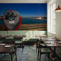 Pier Binoculars Mural Wallpaper - room preview 04