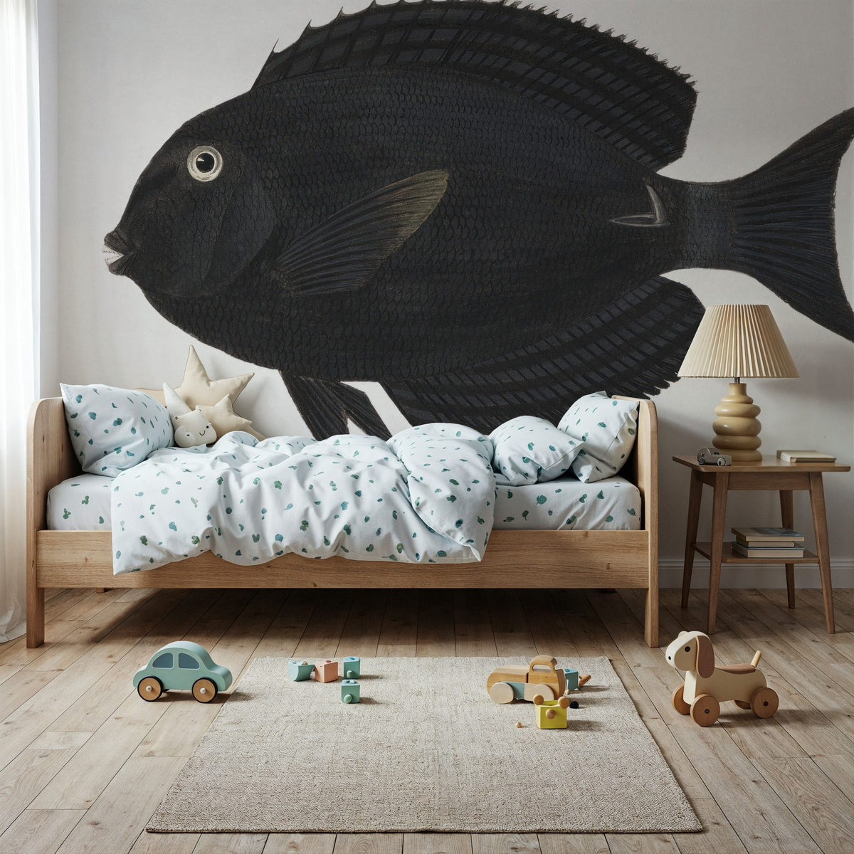 Dwellpaper Black Surgeonfish Mural Wallpaper image 4