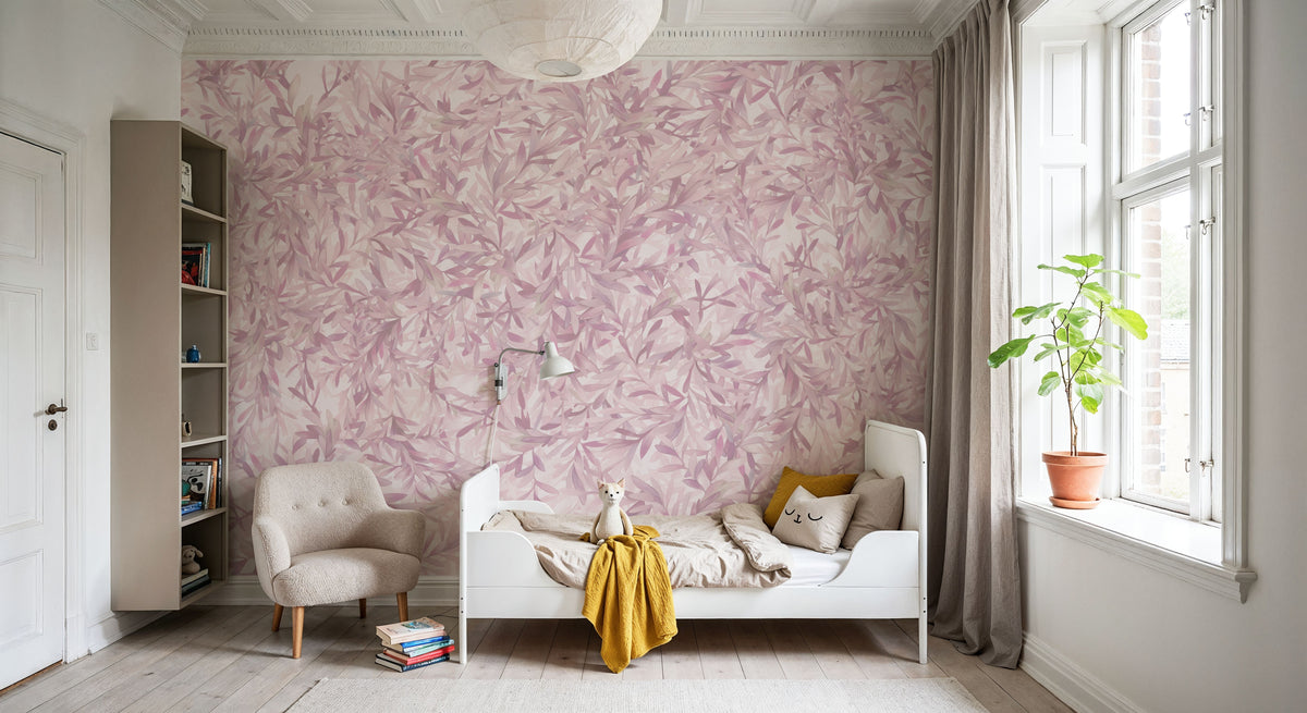 Lush Canopy Ceiling, Rose Mural Wallpaper - room preview 04
