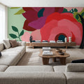 Pretty Florals IV Mural Wallpaper - room preview 04