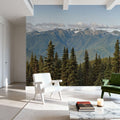 Treeline Mural Wallpaper - room preview 04