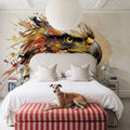 Eagle - Watercolor Predators Series Mural Wallpaper - room preview 04