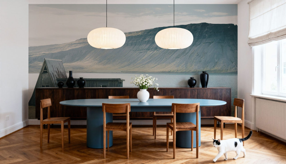 Iceland Shore I Mural Wallpaper - room preview 04