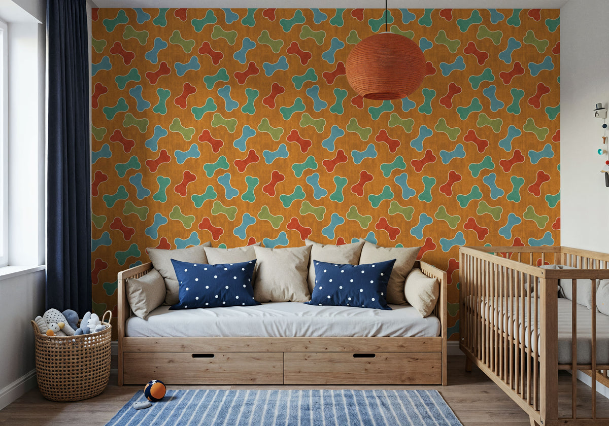 Mmmm Voff Mural Wallpaper - room preview 04