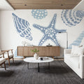 Shells on the Shore II Mural Wallpaper - room preview 04