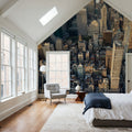 City From Above Mural Wallpaper - room preview 04