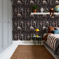 Night Woodland Mural Wallpaper - room preview 04