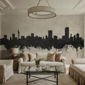 Pretoria South Africa Skyline Concrete Mural Wallpaper - room preview 04