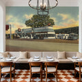 Greetings From Red Apple Rest Mural Wallpaper - room preview 04